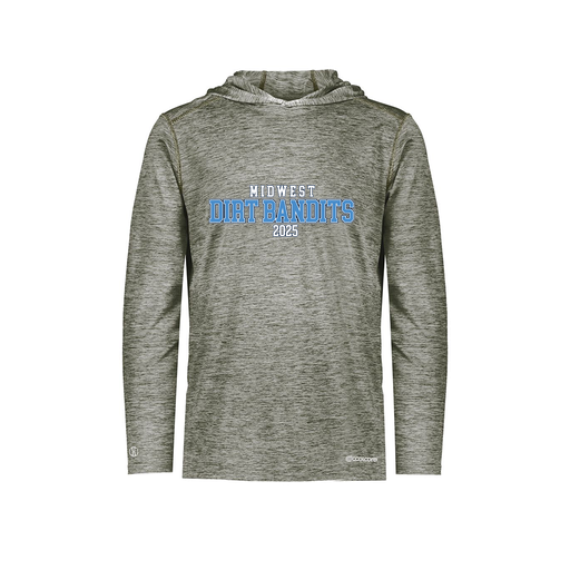 [FOLHCGGY-YS-LOGO1] Decker Youth Charge Hoodie (Youth S, Gray, Logo 1)