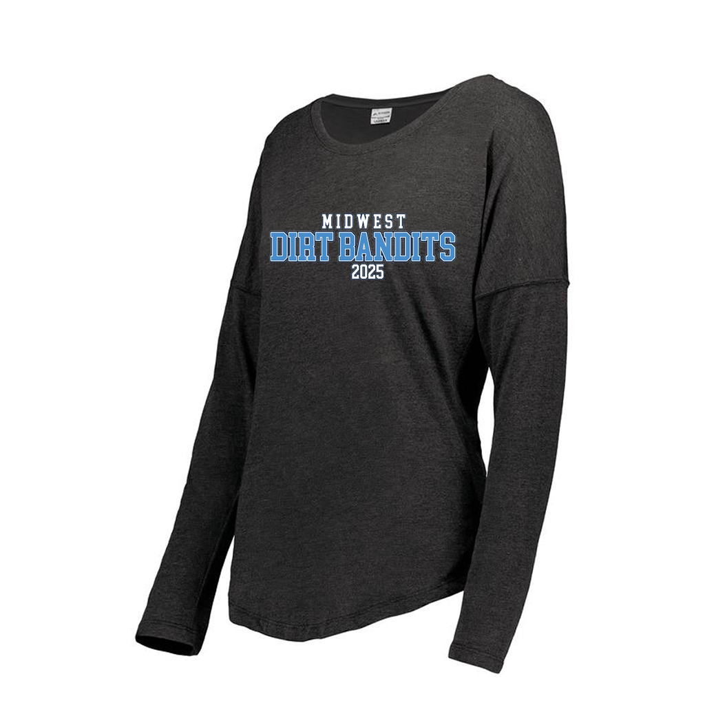 Decker Women's Tri-Blend T-Shirt - Long Sleeve